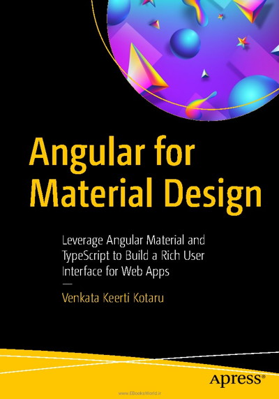 کتاب Angular for Material Design کتاب Angular for Material Design