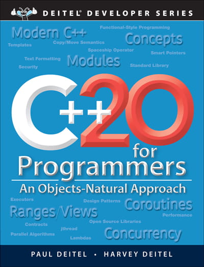 کتاب C++20 for Programmers, 3rd Edition