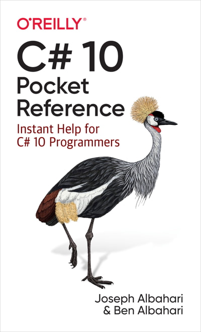 کتاب C# 10 Pocket Reference: Instant Help for C# 10 Programmers