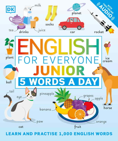 کتاب English for Everyone Junior: 5 Words a Day