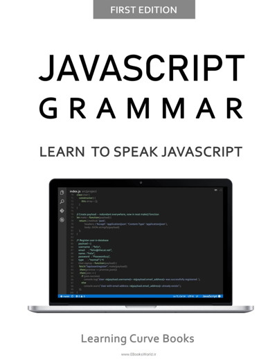 کتاب JavaScript Grammar: Learn to Speak Javascript