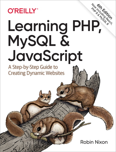 کتاب Learning PHP, MySQL & JavaScript, 6th Edition