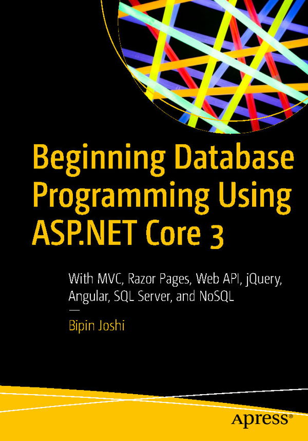 کتاب Beginning Database Programming Using ASP.NET Core 3