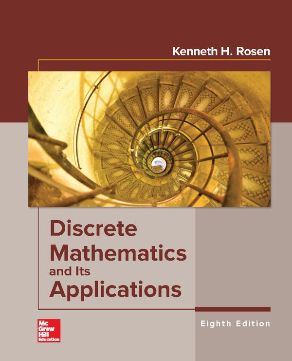 کتاب Discrete Mathematics and Its Applications 8th Edition