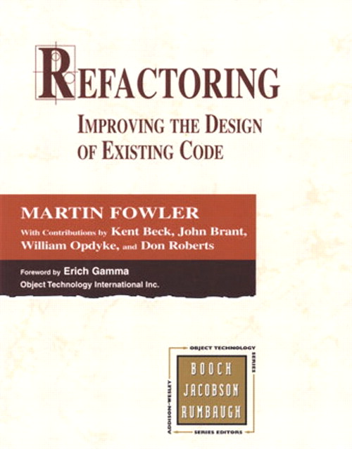 کتاب Refactoring: Improving the Design of Existing Code