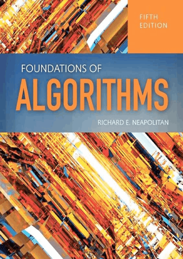 کتاب Foundations Of Algorithms, 5th Edition