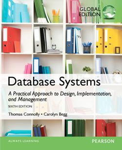 Database Systems: A Practical Approach to Design, Implementation, and Management, 6th Edition