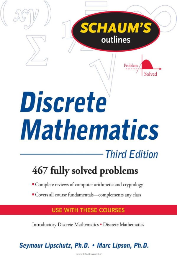 کتاب Schaum's Outline of Discrete Mathematics, Revised Third Edition