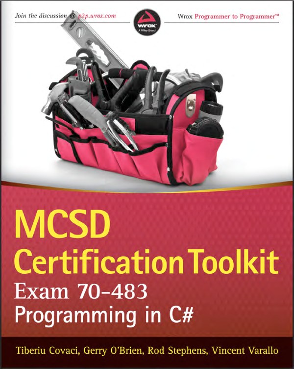 دانلود کتاب MCSD Certification Toolkit Exam 70-483 Programming in C#